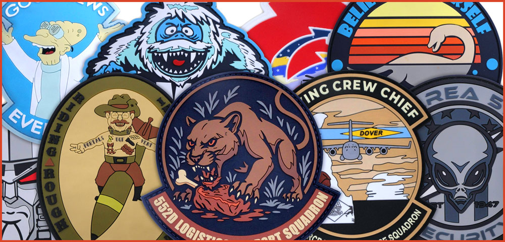 PVC Patches Showcase from patchesonsale.ph